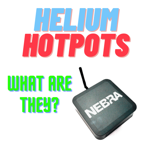 What is a helium hotspot image