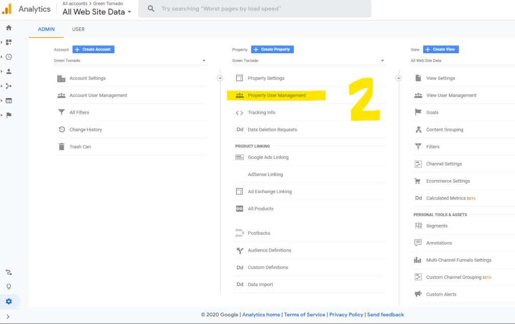 google analytics how to screen shot 2