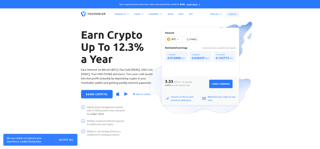 Earn Crypto Interest