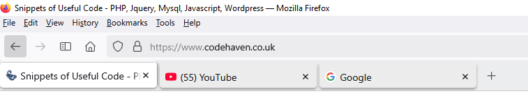 firefox toolbar 2025